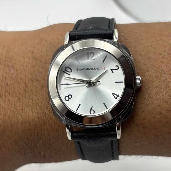 Black Issaac Mizrahi Watch - Picture 1 of 4